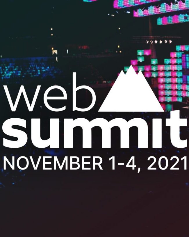 Ernesto partecipa al Web Summit 2021 a Lisbona